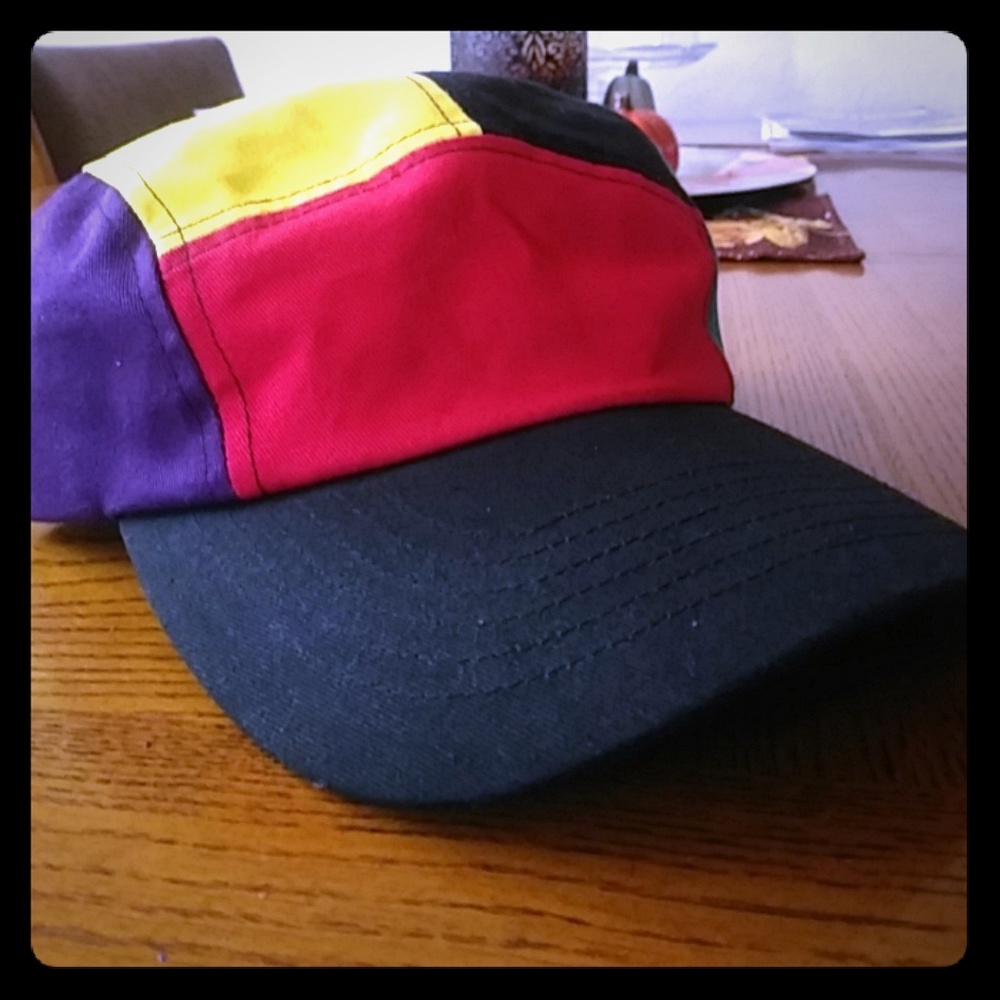 Color-blocked Dad Cap